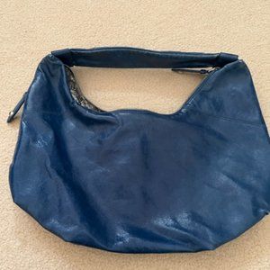 Like New!!! Vintage Hobo Saddle Bag - Royal Blue